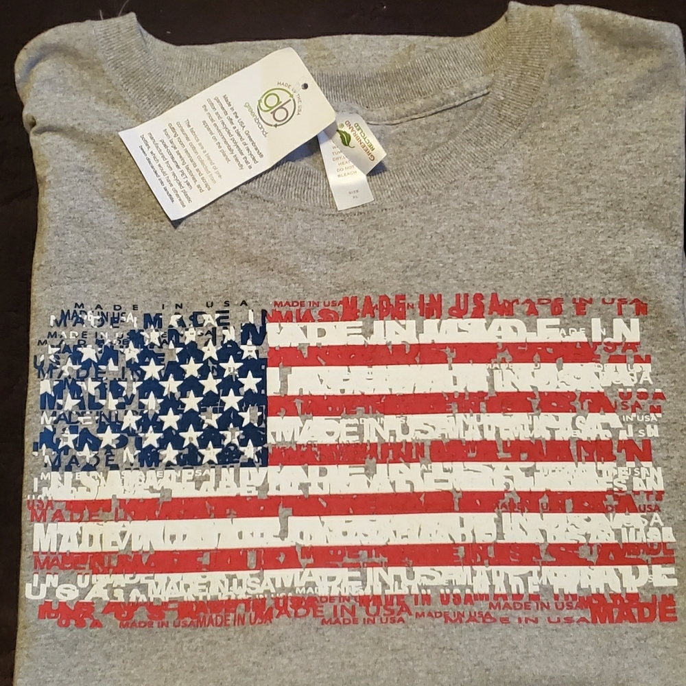 Rare 100% recycled garment